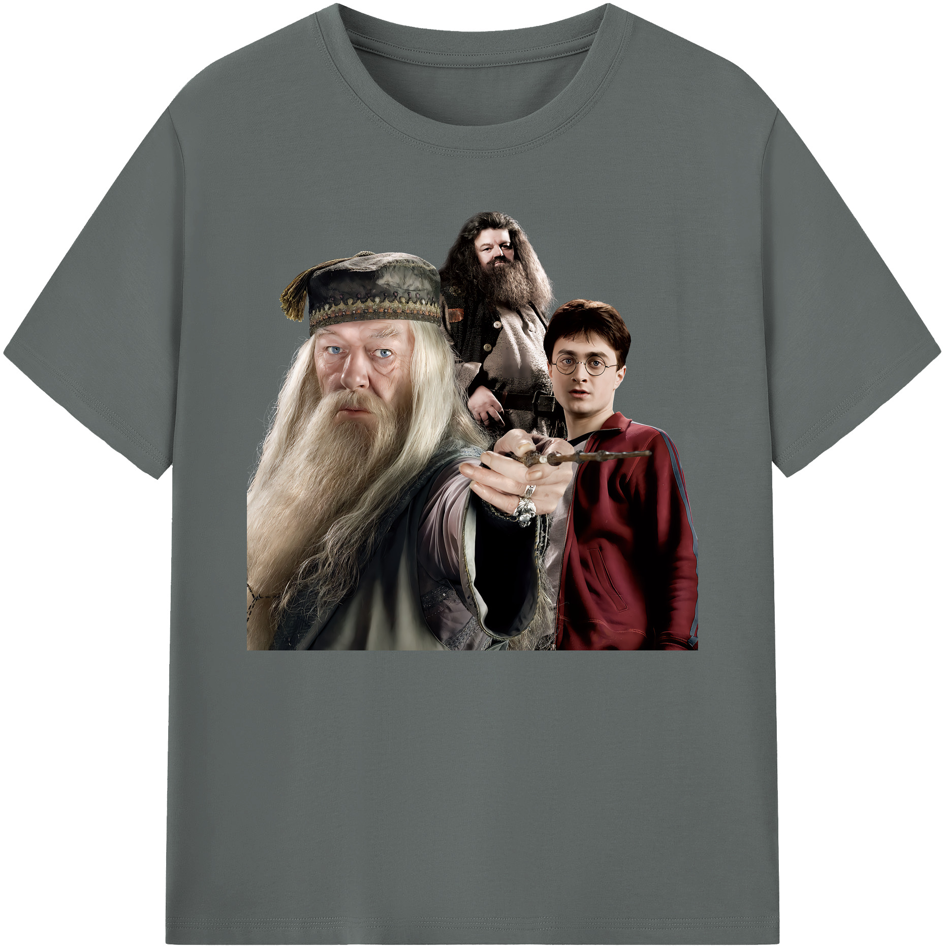 （画像用） Harry Potter ハリー・ポッターシリーズ 綿100％ メンズ半袖Tシャツ｜肌触りやわらか＆通気性